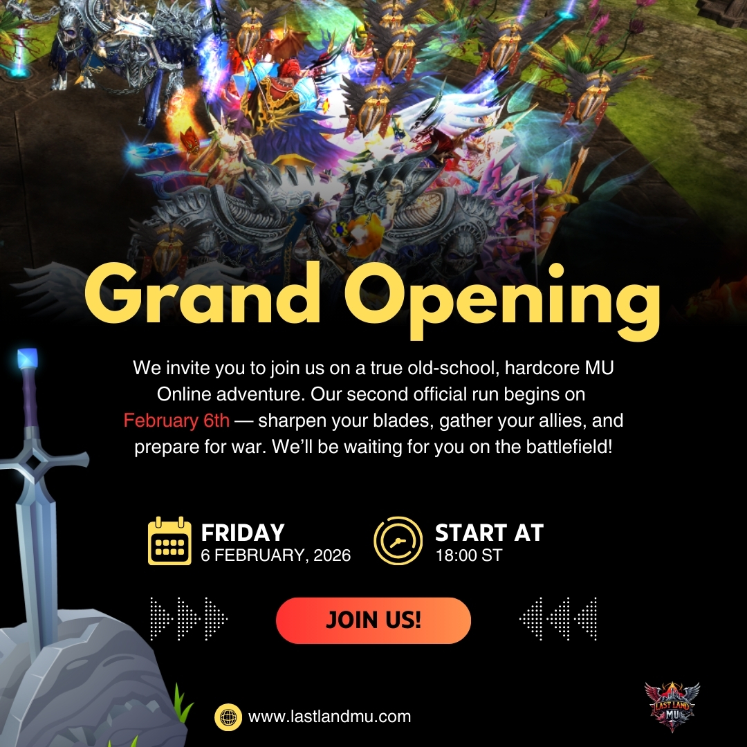 LastLand MU-Max15RR 6 February 2026! ⚔️
